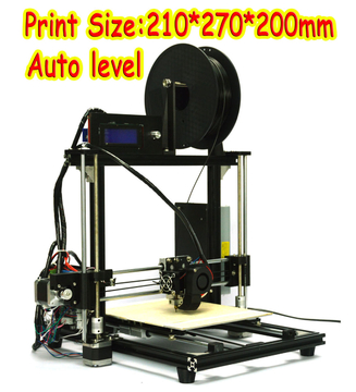 HICTOP Prusa i3 Auto Level 3d printer DIY 3D Printer Kit with Aluminum Frame 3dp-12-bk