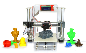 Multifunction Pro DIY 3D Printers PLA / ABS Plastic 3D Printer With Acrylic Frame