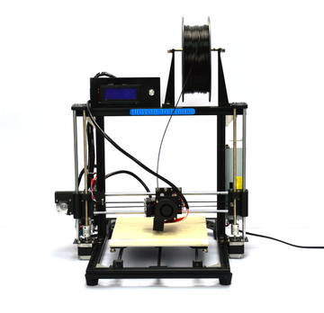 HICTOP Upgraded Prusa i3 DIY 3D Printer Desktop 3d Printer with Aluminum Frame 3dp-11-bk