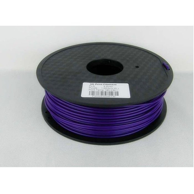 Smooth Purple HIC 1.75mm PLA 3D Printer Filament For Home / Company