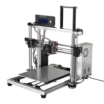 HICTOP-Desktop 3D Printer met DIY-Uitrustingen van de Structuur van het Aluminiumkader, Tridimensional 10,6