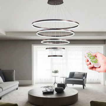Modern LED Ring Pendant Lights For Living Room Dining room Kitchen Lustre Pendant Lamp Hanging Ceiling lamp