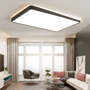 Ultra-thin Surface Mounted Modern Led Ceiling Lights lamparas de techo Rectangle acrylic/Square LED Ceiling lamp